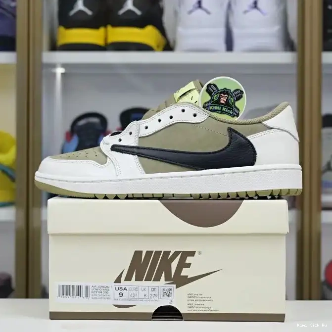 6.0 Jordan Air Golf Scott x Kimikick  Low 1 Travis 0809